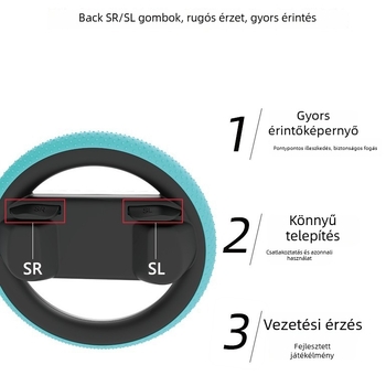 Switch2 bal és jobb kar tartó, 2 darabos csomag, modell HBS-2866, ABS