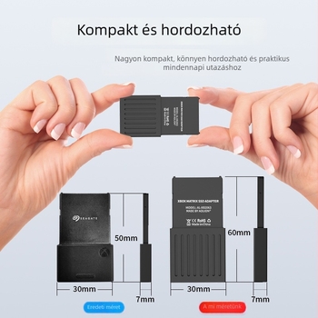 Xbox Series X/S merevlemez bővítő doboz CFexpress–to–M.2 SSD interfésszel