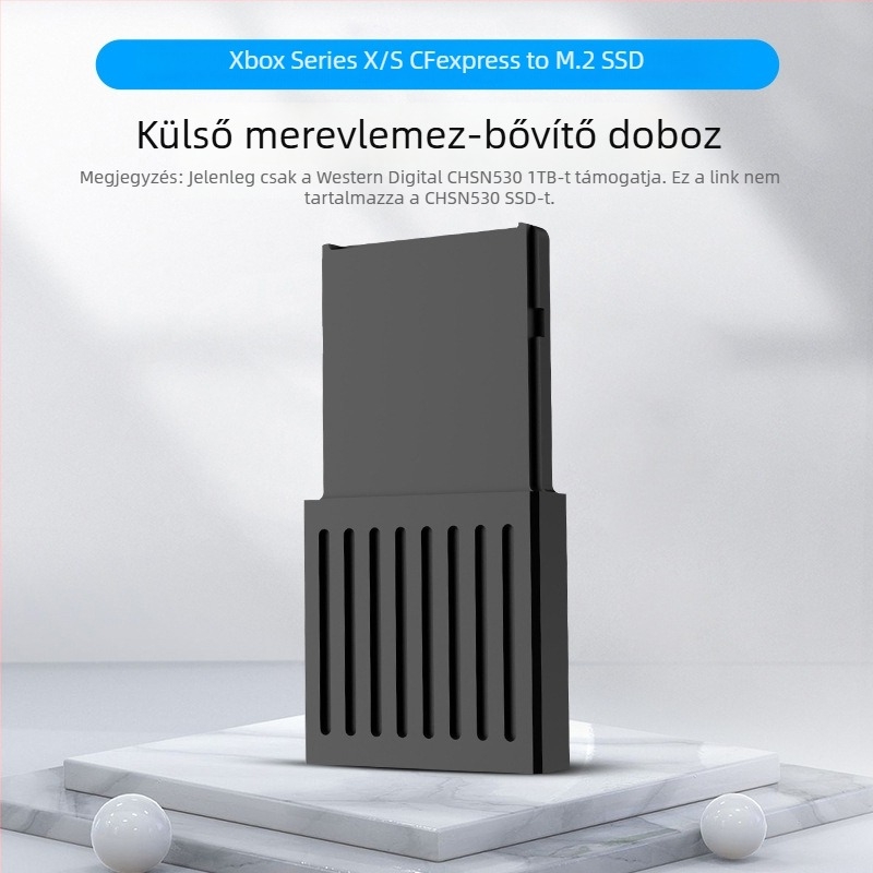 Xbox Series X/S merevlemez bővítő doboz CFexpress–to–M.2 SSD interfésszel