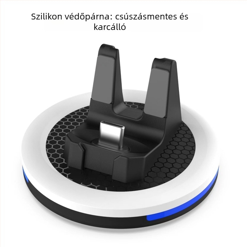 Pokémon GO Plus+ töltőaljzat LED kijelzővel • PGTECH • Type-C interfész • ABS anyag • Kompatibilis a Pokémon GO Plus+-szal • Tartalmazza: töltő és töltőkábel