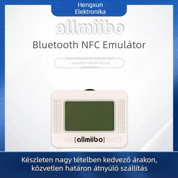 Allmiibo-emulátor Nintendo Switch-hez Bluetooth-kapcsolattal, ABS anyag, egyszerűsített verzió