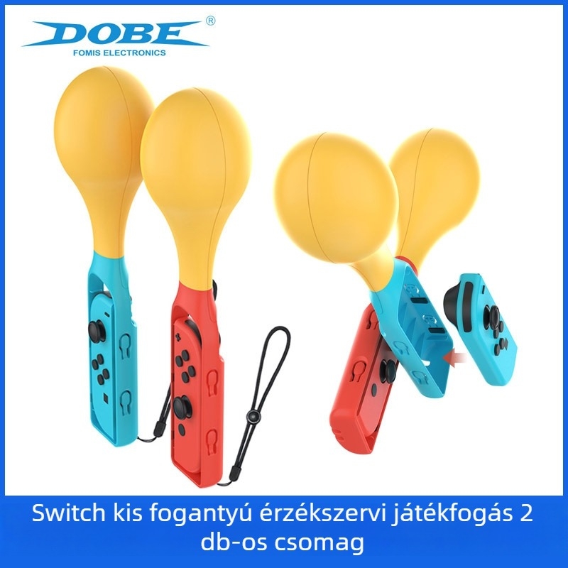 Switch OLED Bal- és jobb oldali fogó készlet (2 db) a DOBE-től - Modell TNS-3107, ABS, mozgásérzékelés