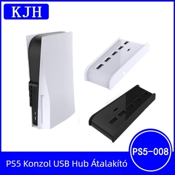 PS5-kompatibilis USB hub konverter – többfunkciós USB bővítő PS5-höz