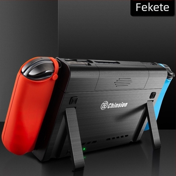 Type-C Nintendo Switch hátlapi klipszes külső akkumulátor, állvánnyal – 10000mAh, ABS műanyag
