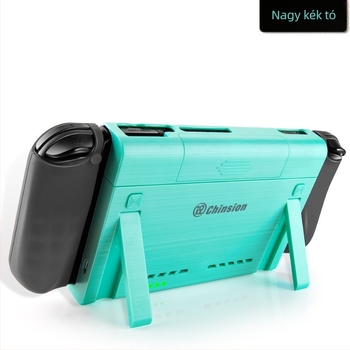 Type-C Nintendo Switch hátlapi klipszes külső akkumulátor, állvánnyal – 10000mAh, ABS műanyag