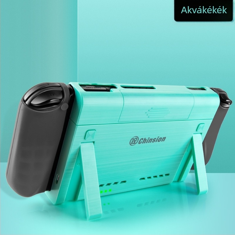 Type-C Nintendo Switch hátlapi klipszes külső akkumulátor, állvánnyal – 10000mAh, ABS műanyag