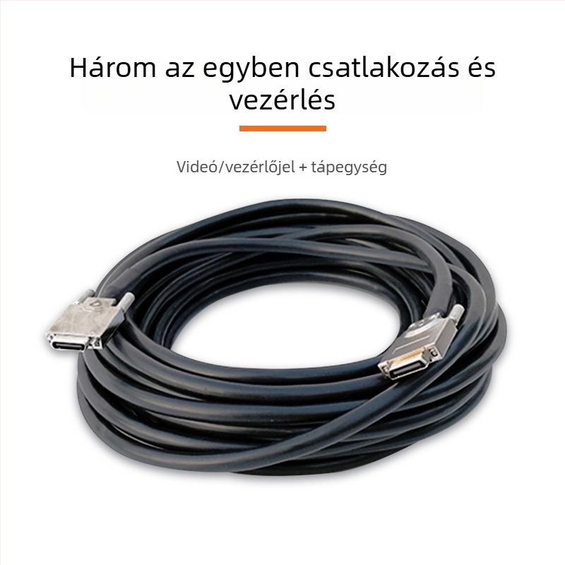 HD-VI kábel Huawei videókonferencia VPC600620-hoz TE sorozat terminálokhoz – 10 m, oxigénmentes réz, videóátvitel, aranyozott