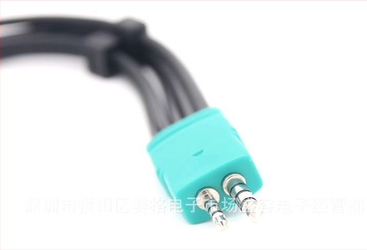 LCD digitális TV-hez AV-kábel komponens videójelekkel, 3,5 mm + 2,5 mm-ről 5 RCA-ra, dupla audio csatlakozóval