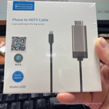 MiraScreen LD29 HD vezetékes kijelzőátvivő Androidhoz — plug-and-play, alacsony késleltetés, 2020-as megjelenés, súly 0.075 kg