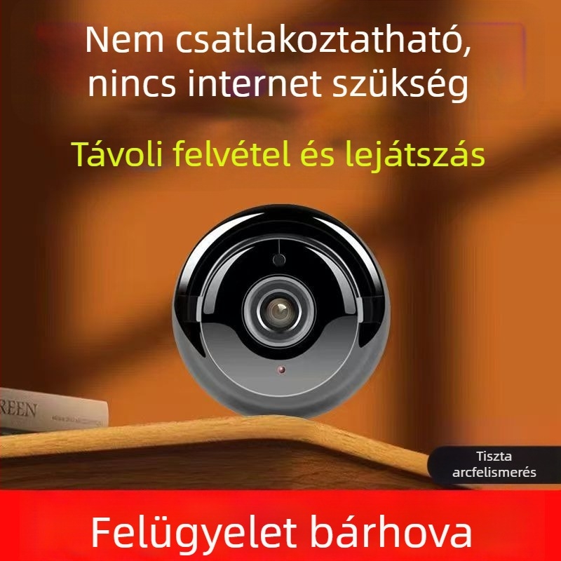 Okos kamera 1080p felbontás, éjjellátás, felhőalapú tárhely, vezérlés mobilalkalmazással, 3,6 mm objektív