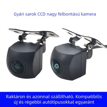 HD CCD éjjellátó tolató kamera autóhoz, fisheye objektívvel