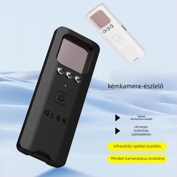 Intelligens kameradetektor szállodák számára, kémkamera-ellenes és felvétel elleni védelem, USB infravörös detektor – Modell: Camera infrared detection; Feszültség: 3.7V; Tömeg: 0.5 kg