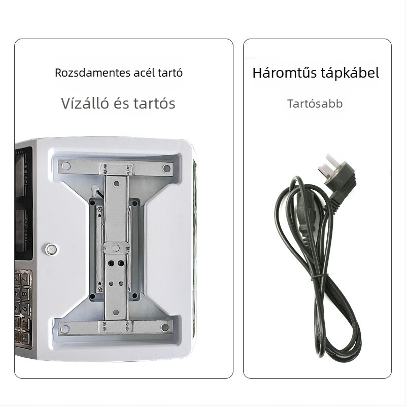 Great Red Eagle HY-832B 30 kg Vízálló konyhai asztali mérleg – kereskedelmi precíziós elektronikus mérleg