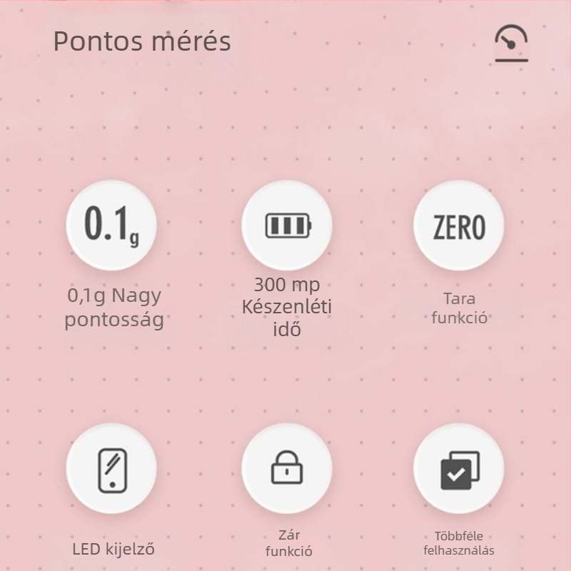 Professzionális digitális mérleg fodrászat számára peeling funkcióval, hajfesték krémhez és hajfestéshez, hajszín-skála