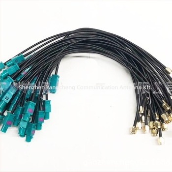 GPS antenna kiegészítő adapter buszhoz, FAKRA Z típusú SMA-hoz, RF RG174 kábel, 50 Ω, SWR ≤ 1.5, 3 dBi