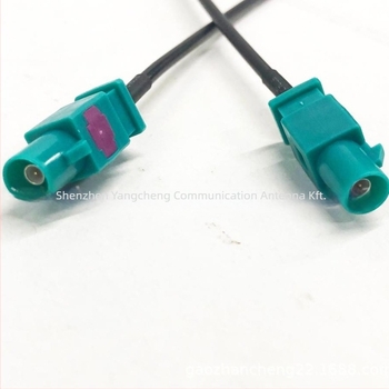 GPS antenna kiegészítő adapter buszhoz, FAKRA Z típusú SMA-hoz, RF RG174 kábel, 50 Ω, SWR ≤ 1.5, 3 dBi