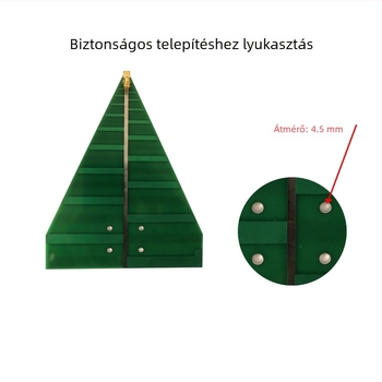 UWB bázisállomás — Magas nyereségű periodikus logaritmikus irányított PCB impulzusantenna, 4G–5G teljes frekvenciasáv, Márka LS
