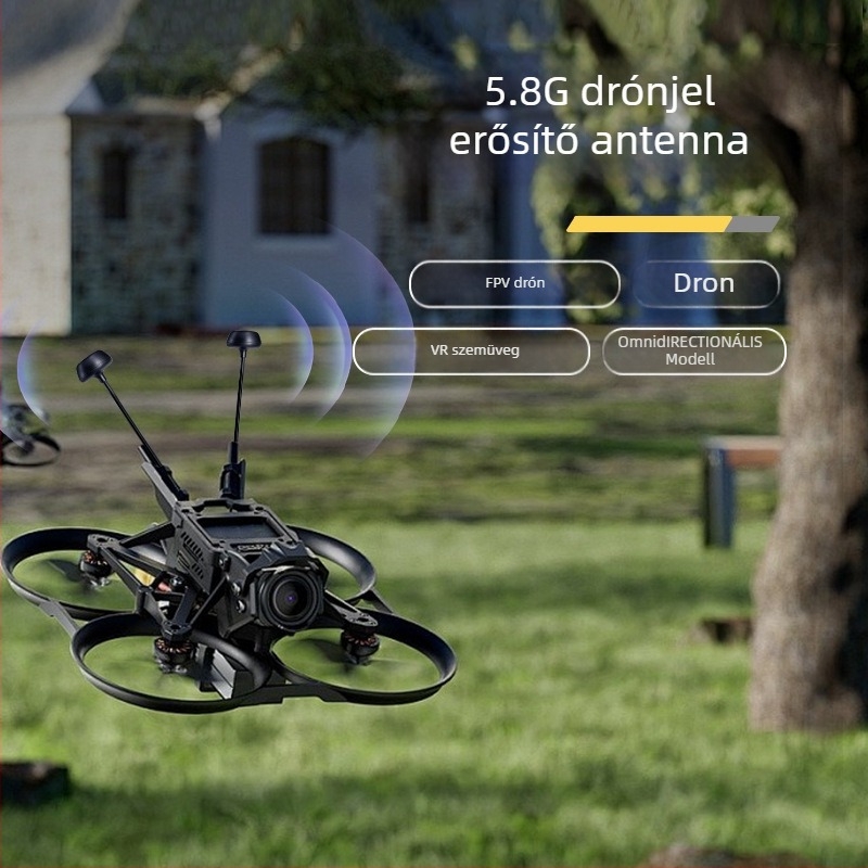 Shengda 5,8 GHz omnidirekcionális gomba FPV antenna drónokhoz – kültéri vízálló, interferencia elleni védelem, magas nyereség