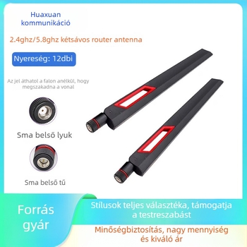 Asus két-sávos router antenna, 2,4/5,8 GHz, nagy nyereség, falon át