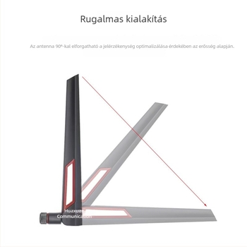 Asus két-sávos router antenna, 2,4/5,8 GHz, nagy nyereség, falon át