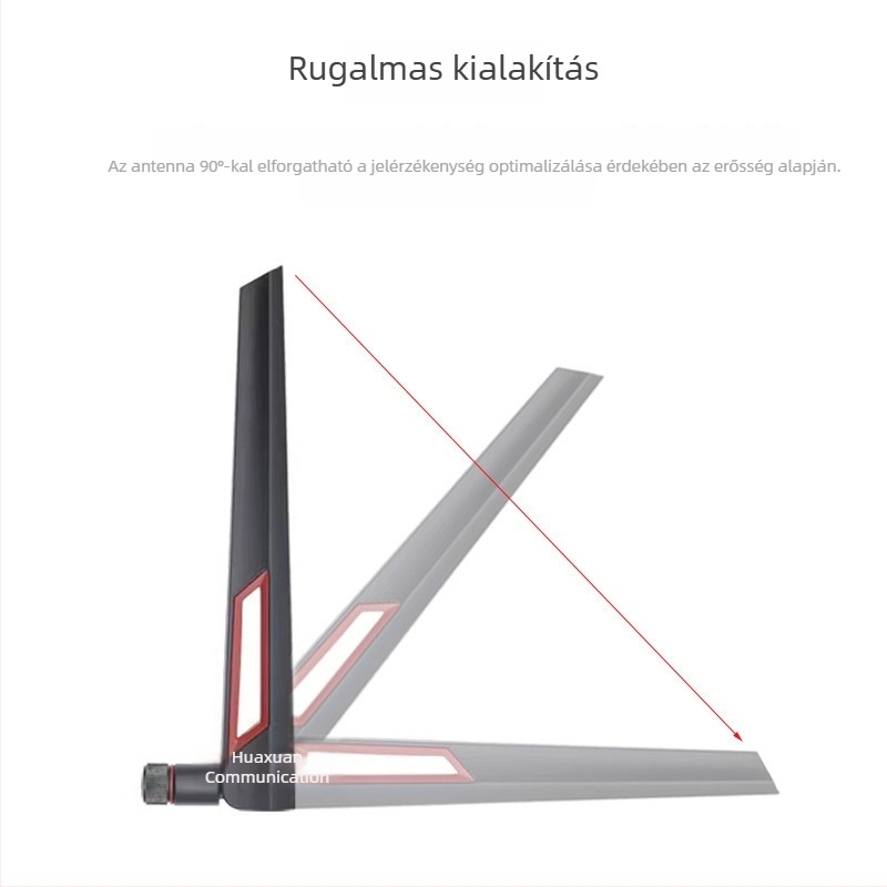 Asus két-sávos router antenna, 2,4/5,8 GHz, nagy nyereség, falon át