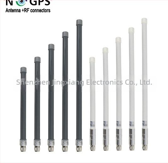 Kültéri FRP, omnidirekcionális antenna a 4G/LTE GSM 3G-hez, DTU bázisállomás, 8 dB nyereség, frekvenciasáv 700–2700 MHz, 50 Ω, SWR ≤1.5, 5 V