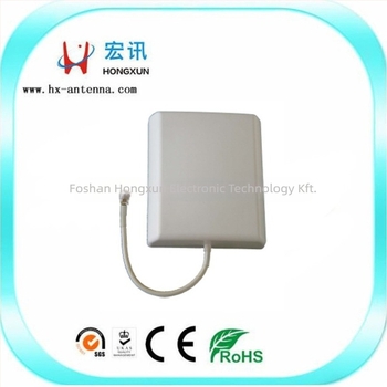 Falihoz szerelt síkpanel antenna beltéri 4G, 698–2700 MHz, SWR ≤1.8, 50 Ω, 7/9 dBi