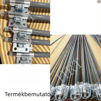 Huarongtong 50 Ω omnidirekcionális üvegszálas antenna, 150 MHz, 3 dBi, SWR ≤ 1.5