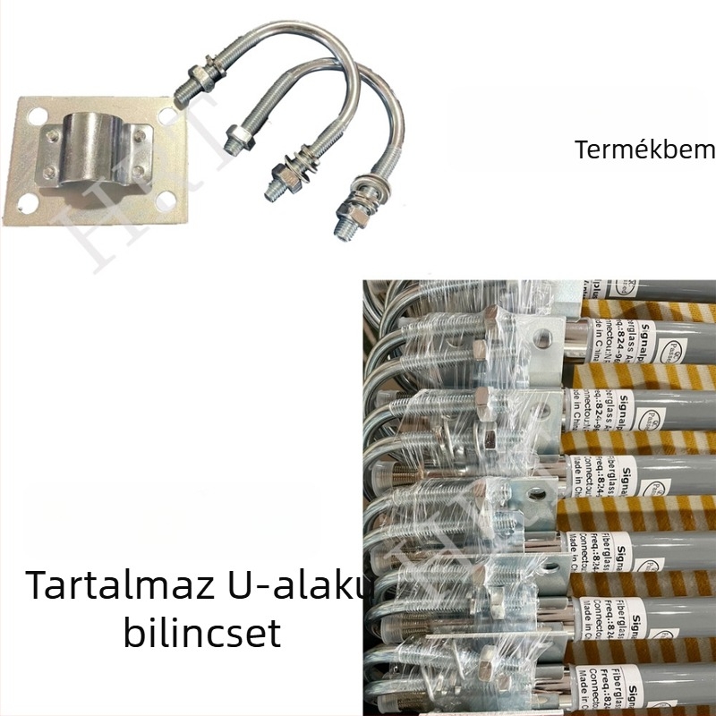 Huarongtong 50 Ω omnidirekcionális üvegszálas antenna, 150 MHz, 3 dBi, SWR ≤ 1.5