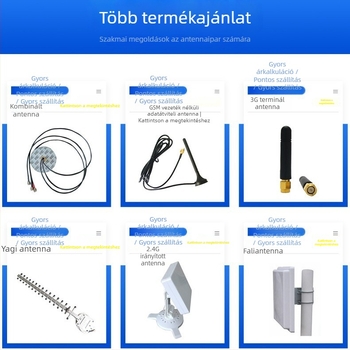 5,8 GHz FPV drón antenna, nagy nyereség, lollipop-stílusú, videóátvitel