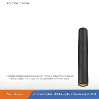 4G vízálló rud antenna — SMA férfi csatlakozó, LTE dugaszolható, külső omnidirekcionális WiFi antenna okos otthonhoz