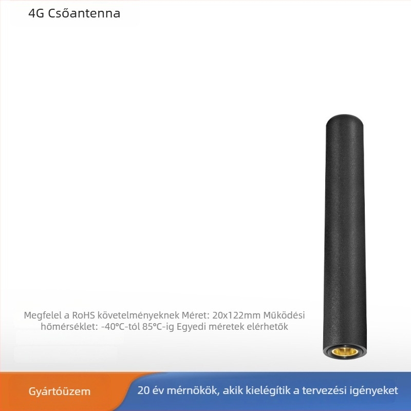 4G vízálló rud antenna — SMA férfi csatlakozó, LTE dugaszolható, külső omnidirekcionális WiFi antenna okos otthonhoz