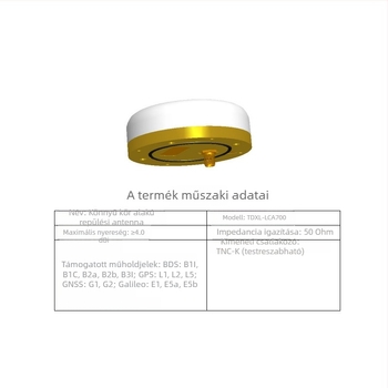 GNSS RTK Beidou GPS kör alakú UAV antenna — Vízálló, Hőálló, Többszörös frekvenciájú