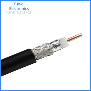 Kis veszteségű feeder kábel belső/kültéri antennához – 50 Ω, 160–6000 MHz, SWR ≤ 1,18, modell KXYW08