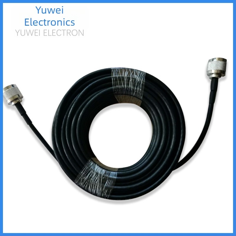 Kis veszteségű feeder kábel belső/kültéri antennához – 50 Ω, 160–6000 MHz, SWR ≤ 1,18, modell KXYW08