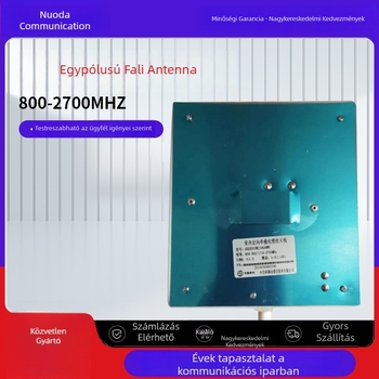 Falra szerelhető antenna, egypólusú polarizáció, 800–2700 MHz, külső irányított síkpanel antenna, beltéri WiFi és 5G kompatibilis