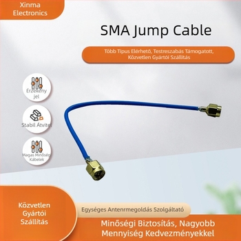RG086 SMA-J adapterkábel: SMA férfi a IPEX RF antennához, alacsony veszteség