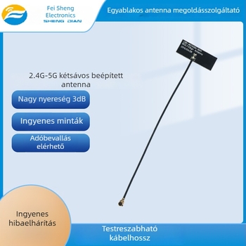 Külső kettős sávú hajtogatható antenna 5G-hez, 5 dBi/8 dBi nyereség