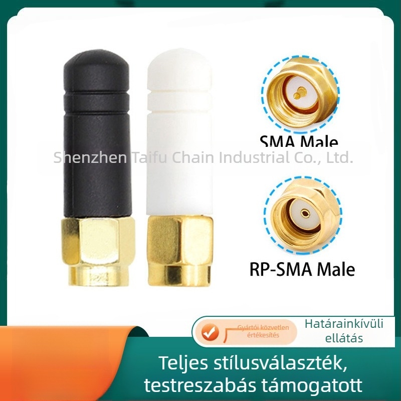 TAIFULINK Omnidirekcionális antenna 2.4G WiFi és Zigbee, SMA csatlakozó, 50Ω, 2 dBi, SWR ≤ 1.5