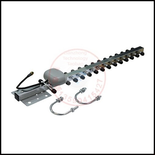 Kültéri irányított Yagi antenna, 13 elem, 2.4–2.5 GHz, 20 dBi, 50 Ω, VSWR ≤ 1,5