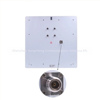 RFID UHF panel antenna, 12 dBi nyereség, 50 Ω impedancia, SWR ≤ 1.8, lineárisan polarizált