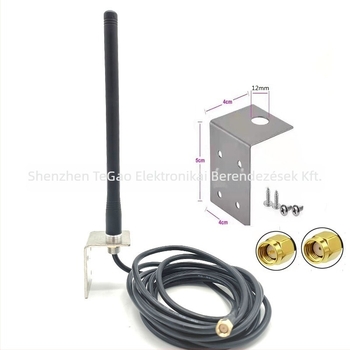 2.4G antenna Bluetooth és Wi-Fi-vel, vízálló ragasztó-antenna, 50 Ω, SWR ≤1.5, gain 10