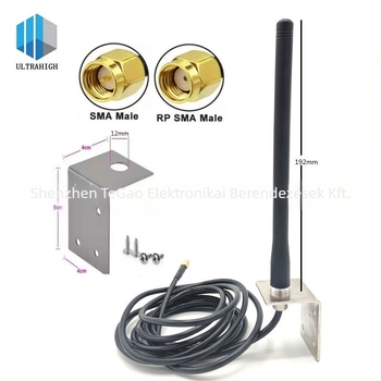 2.4G antenna Bluetooth és Wi-Fi-vel, vízálló ragasztó-antenna, 50 Ω, SWR ≤1.5, gain 10