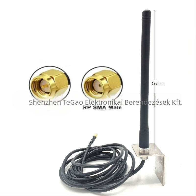 2.4G antenna Bluetooth és Wi-Fi-vel, vízálló ragasztó-antenna, 50 Ω, SWR ≤1.5, gain 10