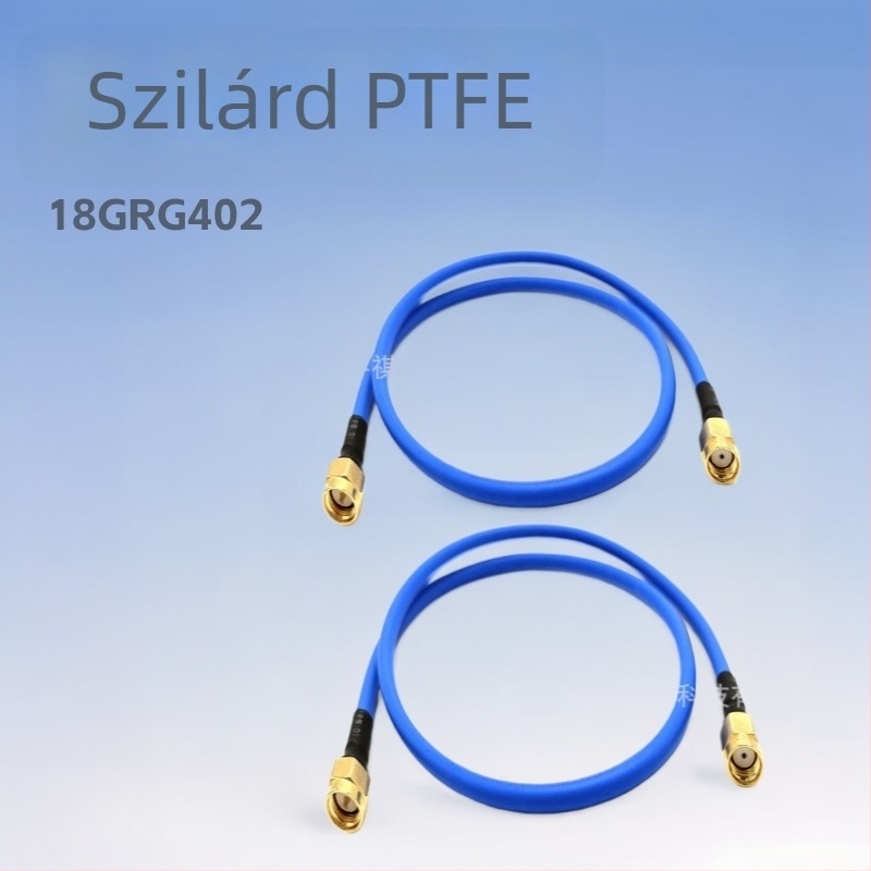 TYQ-ZJX-402141 SMA RF mérőkoaxiális kábel – 0-18 GHz, 50 Ω, SWR ≤ 1,2, 5 dB nyereség, fél-rugalmas