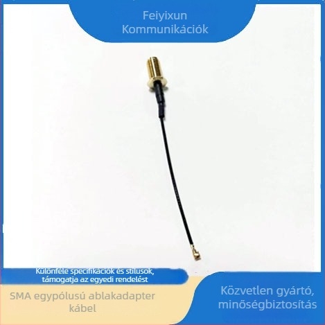 WiFi antenna kábeles extító SMA→IPEX, 50Ω, nyereség 1.5, SWR ≤ 1.5