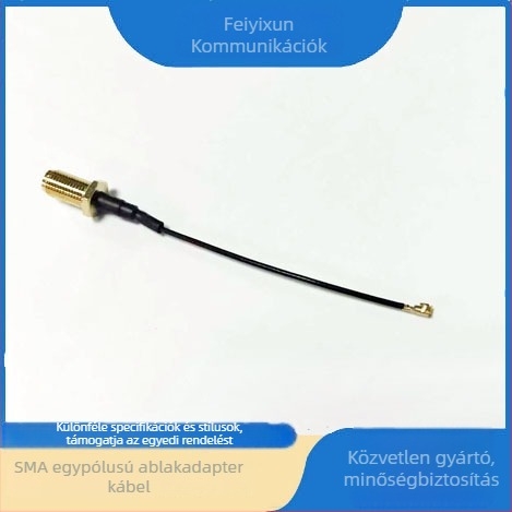WiFi antenna kábeles extító SMA→IPEX, 50Ω, nyereség 1.5, SWR ≤ 1.5