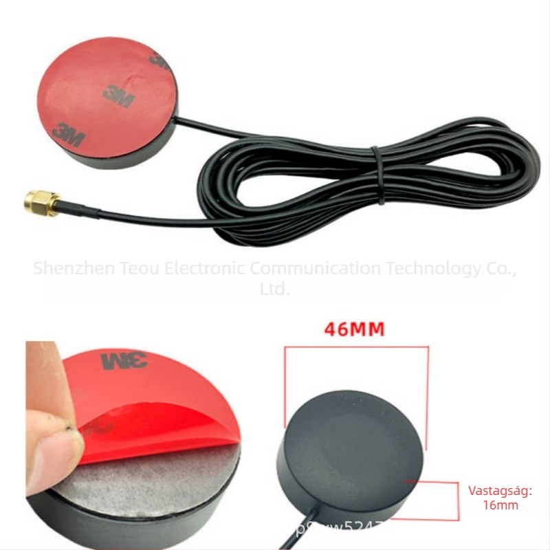 4G külső vízálló szekrény antenna, gomba formájú, magas nyereség NB-LOT intelligens terminál antenna, 50 Ω, SWR ≤ 1.5, 7 dBi