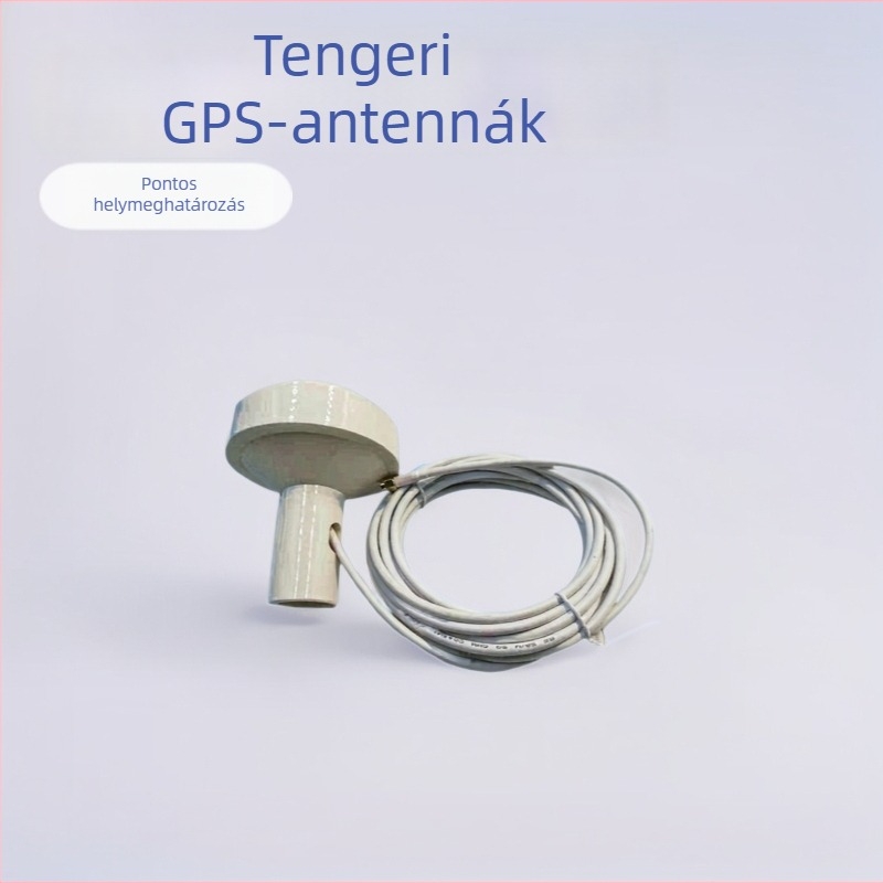 Tengeri GPS-antenna négy fő navigációs rendszerrel: GPS, GLONASS, BeiDou és Galileo