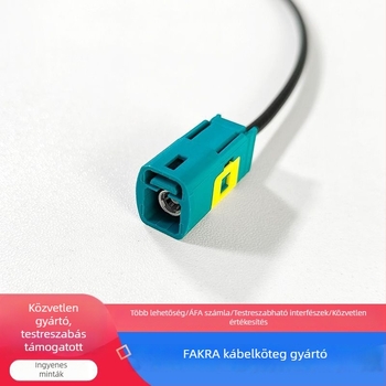 GPS antenna hosszabbító kábel, Z-típusú FAKRA, hosszú, női–női RG174